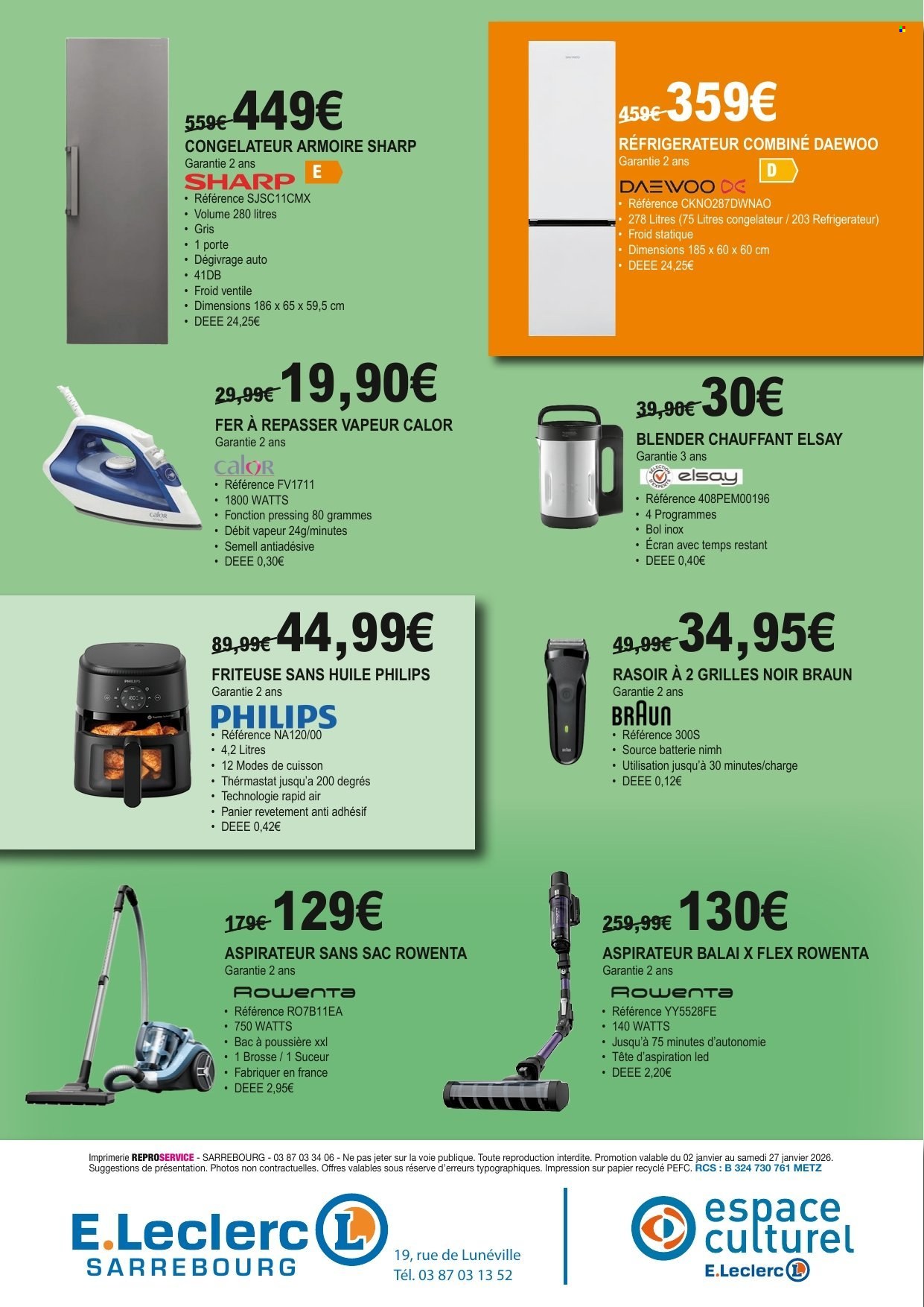 Catalogue E.Leclerc - 02/01/2026 - 29/01/2026. Page 4