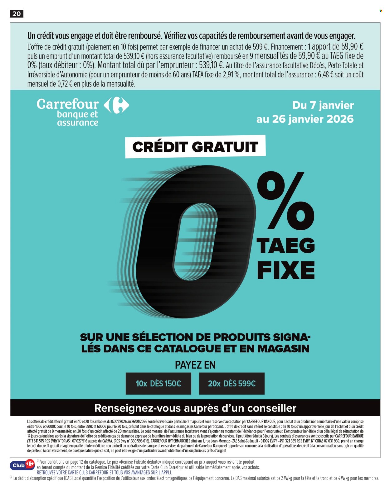 Catalogue Carrefour Hypermarchés - 07/01/2026 - 26/01/2026. Page 22