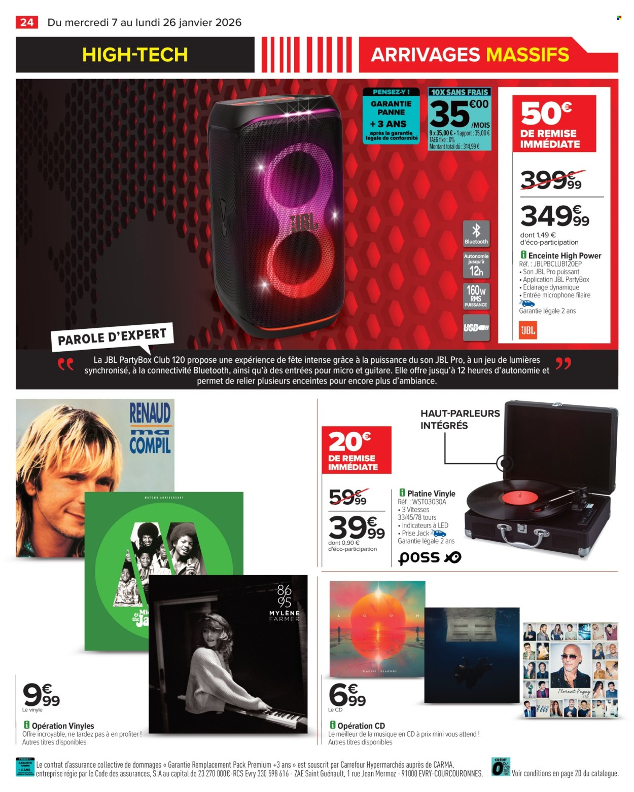 Catalogue Carrefour Hypermarchés - 07/01/2026 - 26/01/2026. Page 26