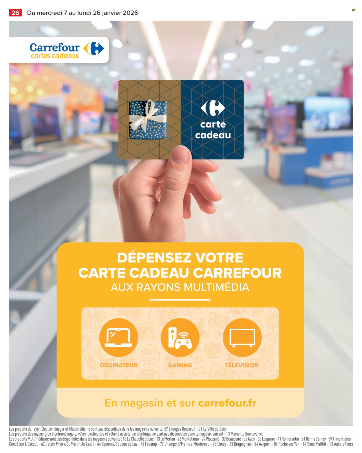 Catalogue Carrefour Hypermarchés - 07/01/2026 - 26/01/2026. Page 28