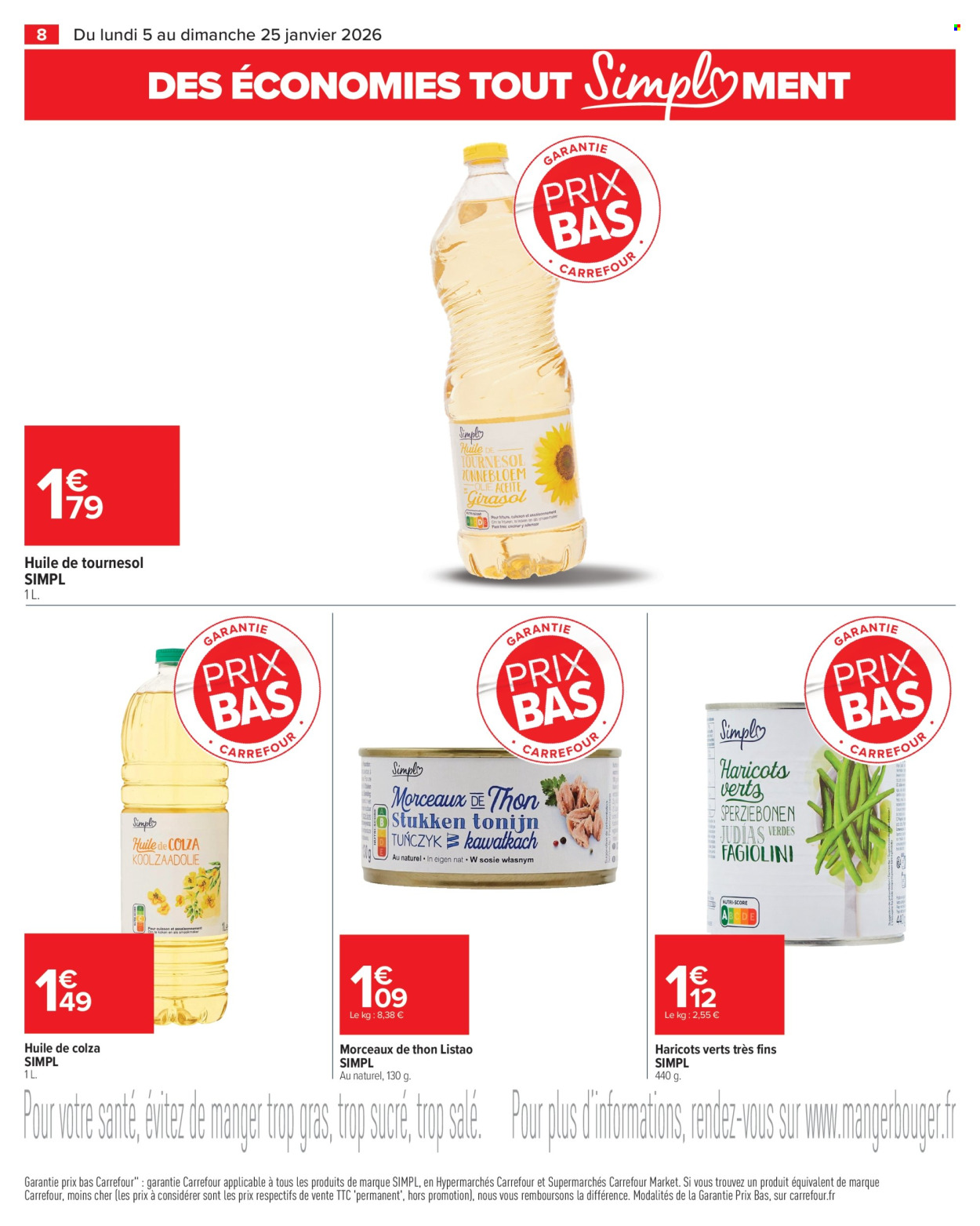 Catalogue Carrefour Hypermarchés - 05/01/2026 - 25/01/2026. Page 8