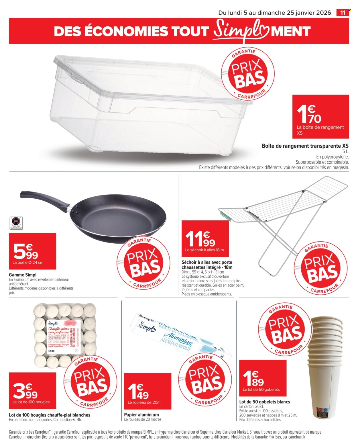 Catalogue Carrefour Hypermarchés - 05/01/2026 - 25/01/2026. Page 11
