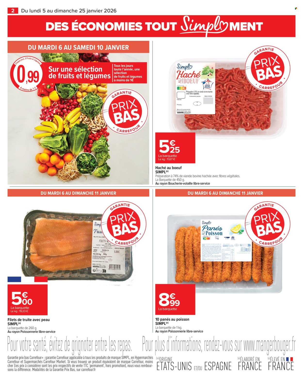 Catalogue Carrefour Market - 05/01/2026 - 25/01/2026. Page 2
