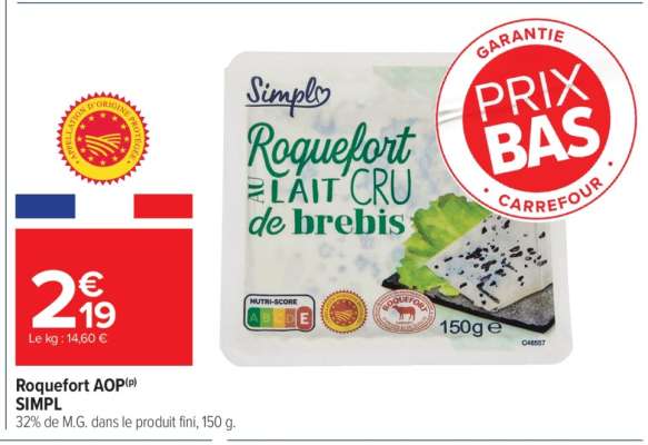 Roquefort AOP(p) SIMPL