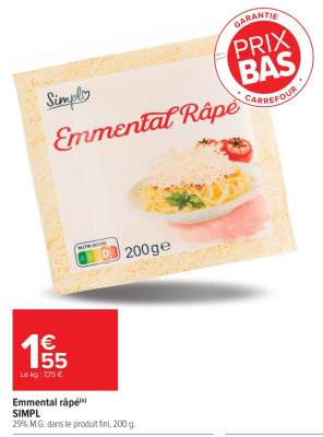 Emmental Râpé