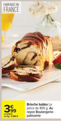 Brioche babka