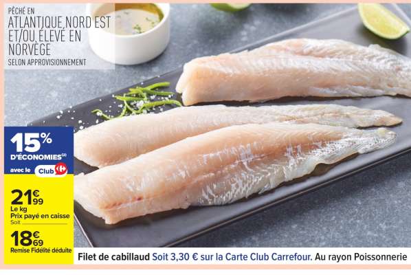 Filet De Cabillaud
