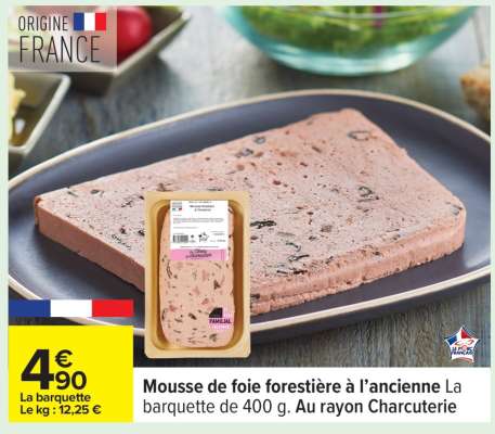 Mousse de foie forestière à l’ancienne
