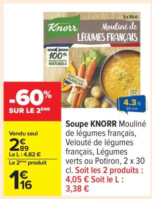 SOUPE "KNORR"