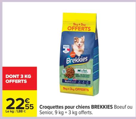 Croquettes pour chiens BREKKIES