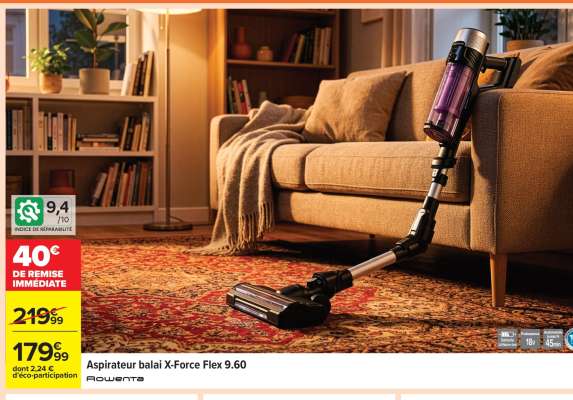 Aspirateur Balai X-Force Flex 9.60