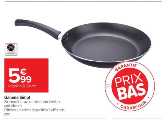 La poêle Ø 24 cm