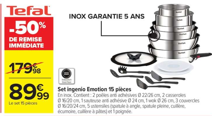 Set ingenio Emotion 15 pièces