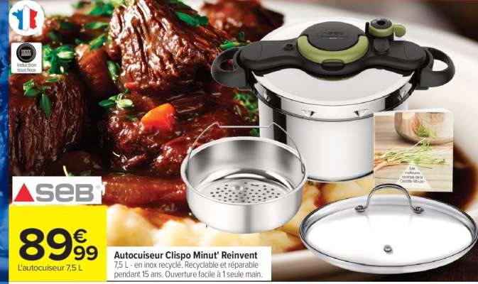 Autocuiseur Clipso Minut' Reinvent