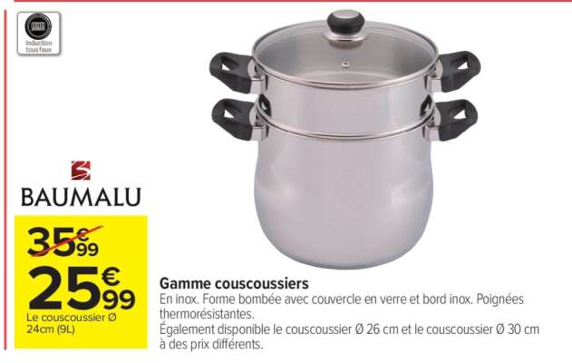 Gamme couscoussiers