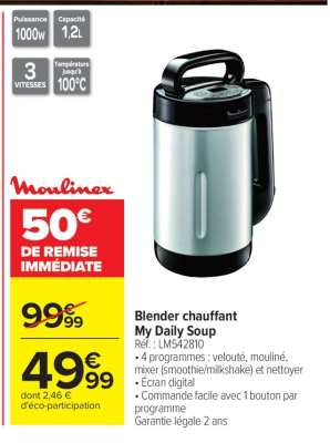 Blender chauffant My Daily Soup