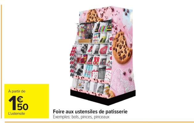 Foire aux ustensiles de pâtisserie