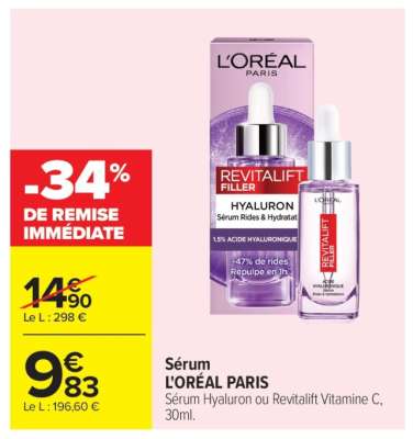 Sérum L'ORÉAL PARIS