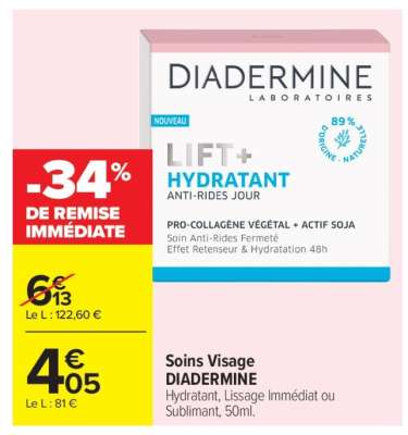 Soins Visage DIADERMINE