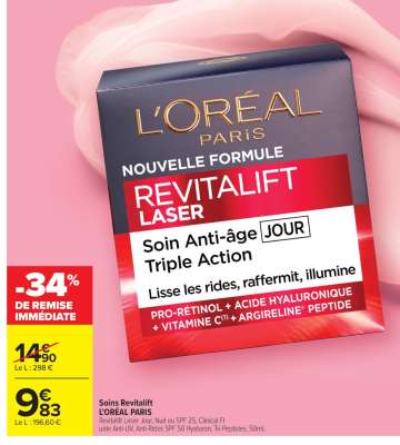 Soins Revitalift L'OREAL PARIS