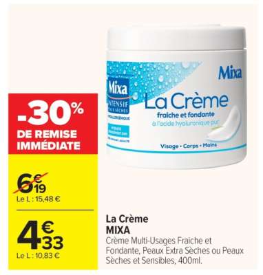 La Crème MIXA