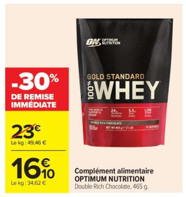 Complément alimentaire OPTIMUM NUTRITION