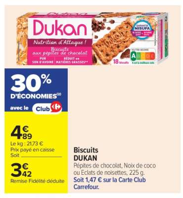 Biscuits DUKAN