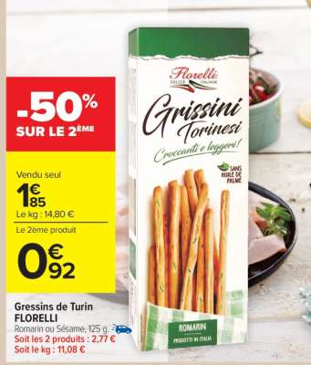 Gressins de Turin FLORELLI
