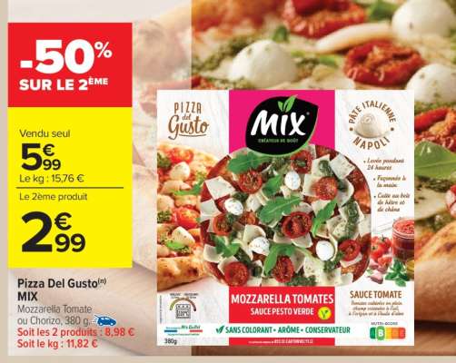 Pizza Del Gusto(n) MIX