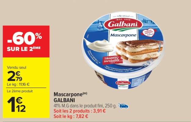 Mascarpone Galbani
