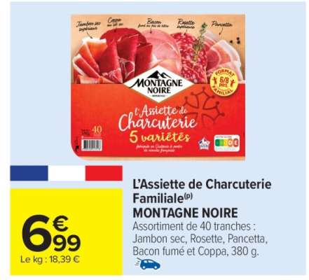 L’Assiette de Charcuterie Familiale