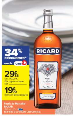 Pastis de Marseille 'Ricard'