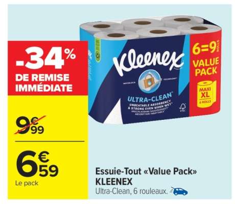 Essuie-Tout «Value Pack» KLEENEX