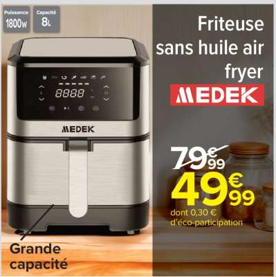 Friteuse sans huile Air fryer