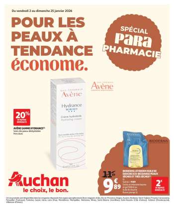 Catalogue Auchan - 02/01/2026 - 25/01/2026.