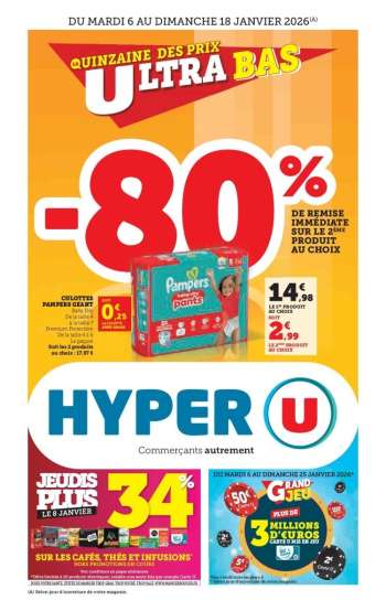 Catalogue HYPER U - 06/01/2026 - 18/01/2026.
