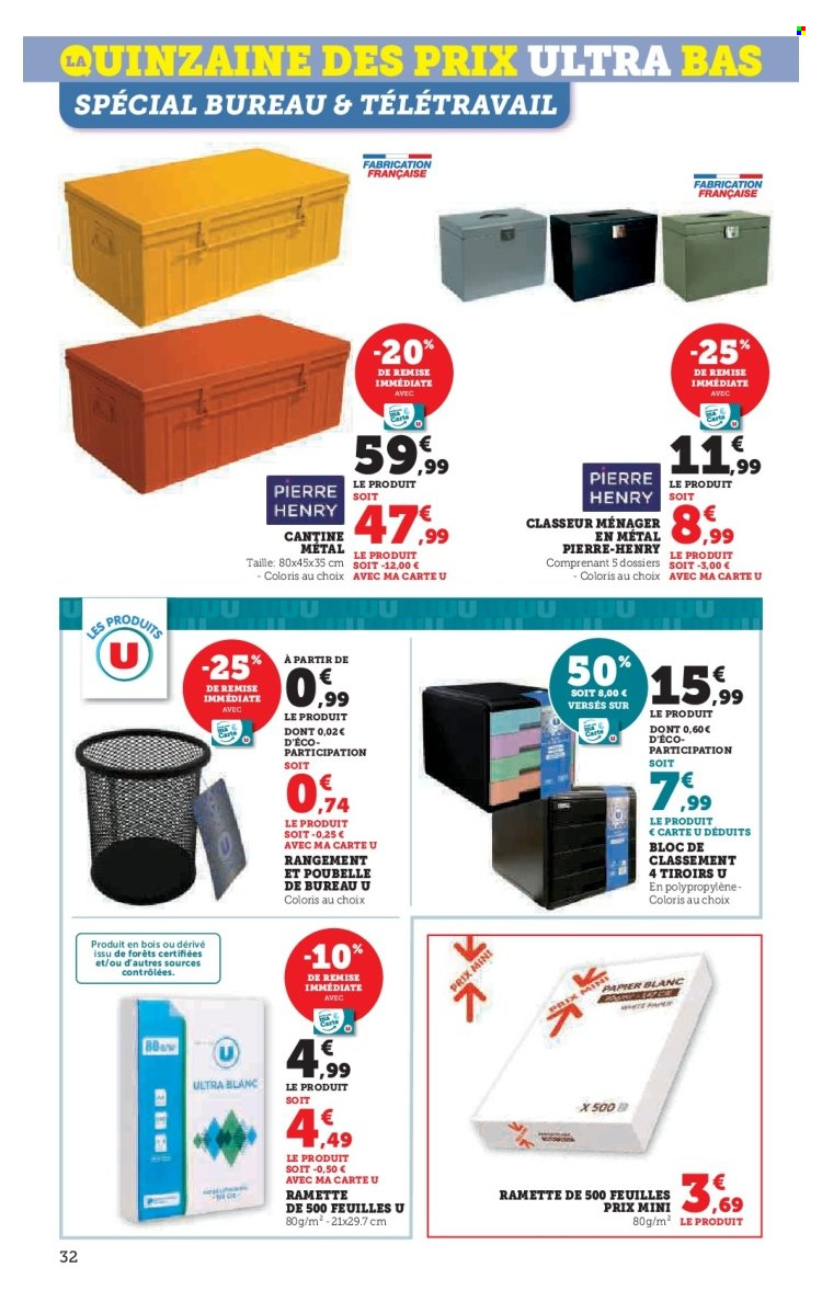 Catalogue SUPER U - 06/01/2026 - 18/01/2026. Page 32