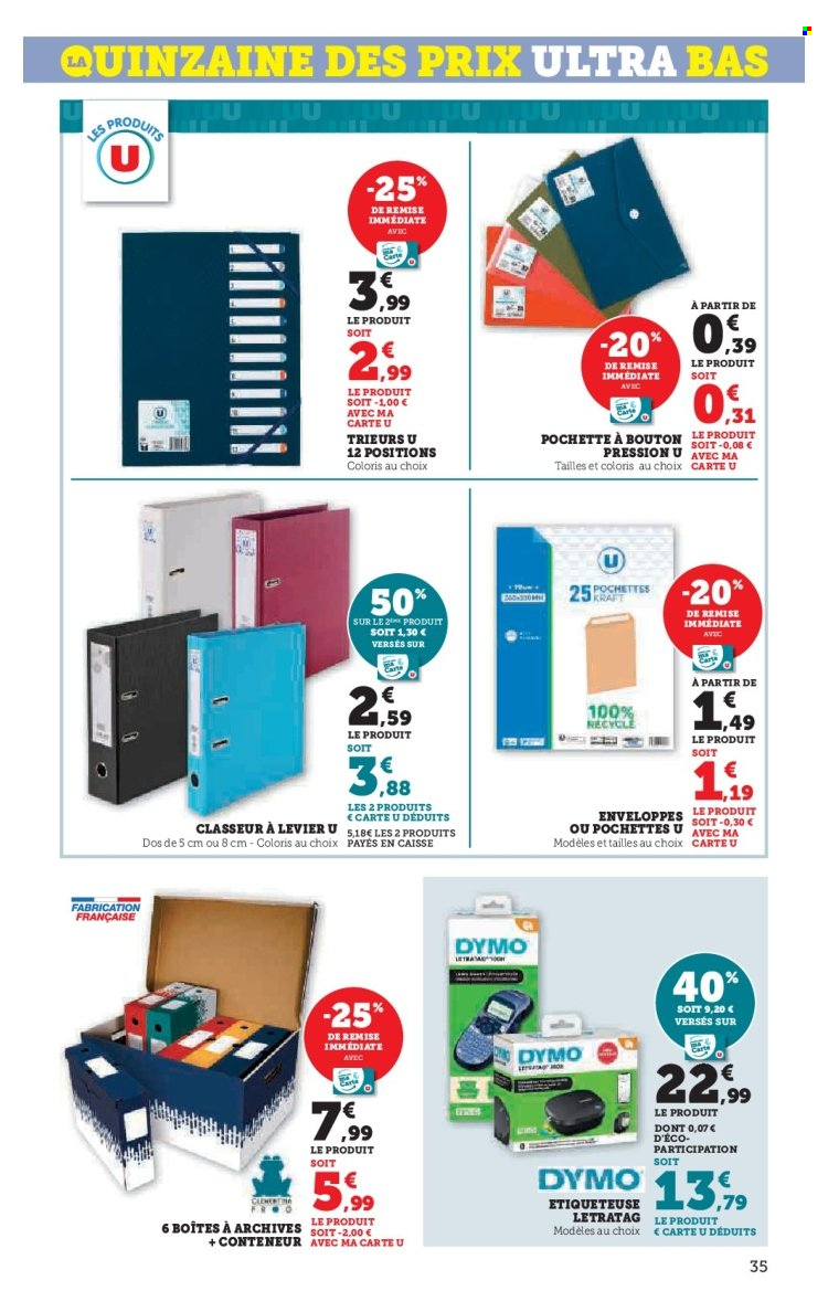 Catalogue SUPER U - 06/01/2026 - 18/01/2026. Page 35