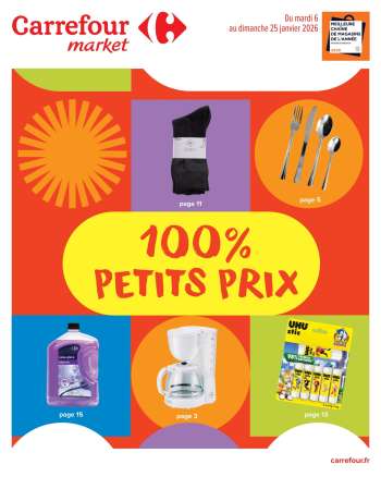 Catalogue Carrefour Market - 06/01/2026 - 25/01/2026.