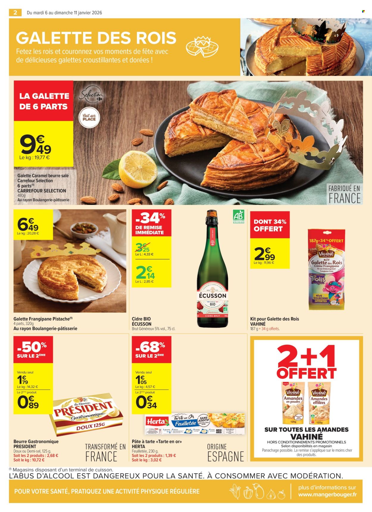 Catalogue Carrefour Contact - 06/01/2026 - 11/01/2026. Page 2