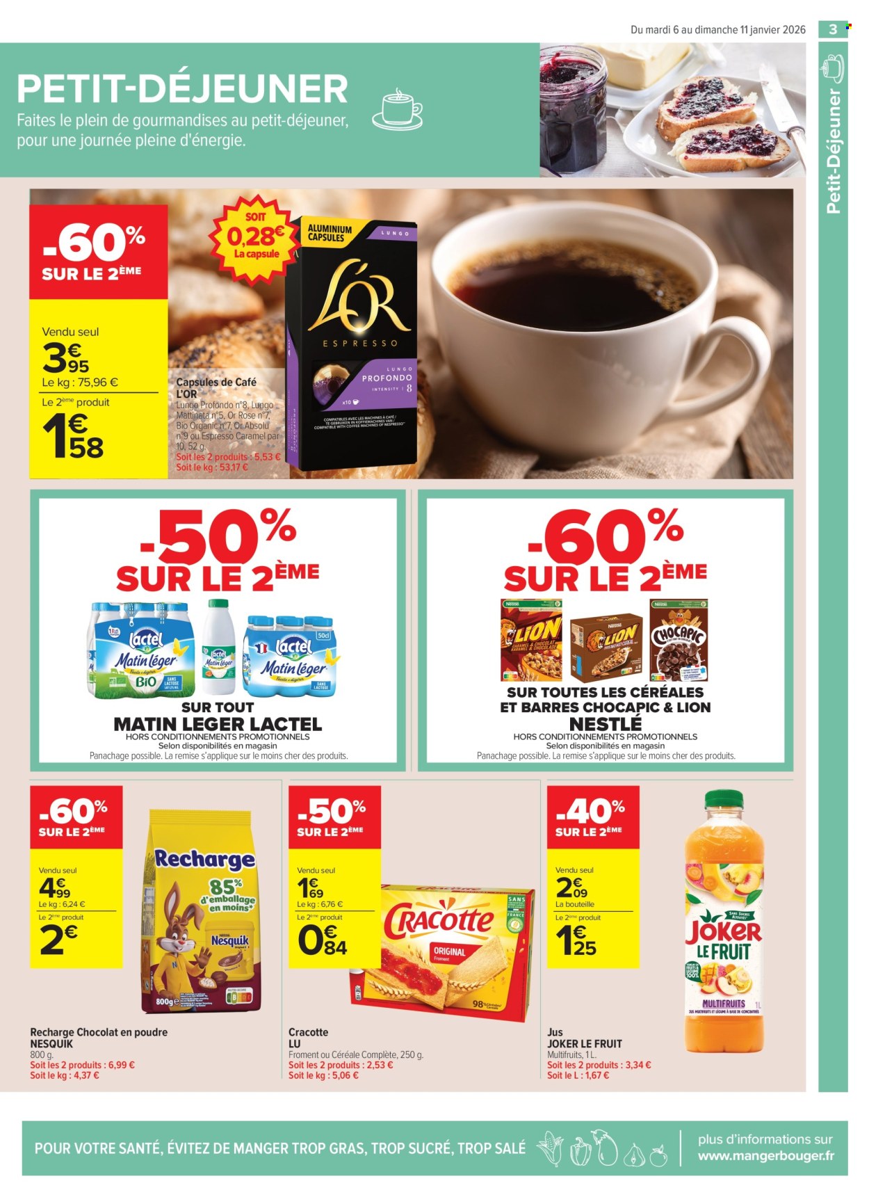 Catalogue Carrefour Contact - 06/01/2026 - 11/01/2026. Page 3