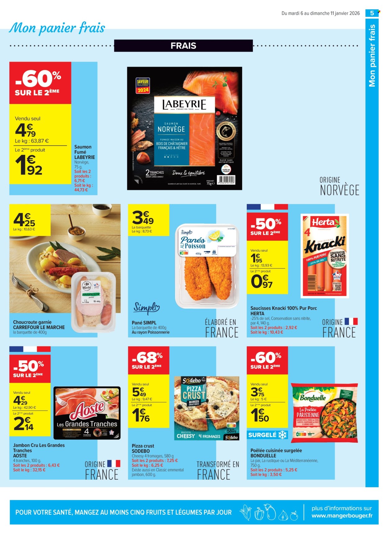 Catalogue Carrefour Contact - 06/01/2026 - 11/01/2026. Page 5