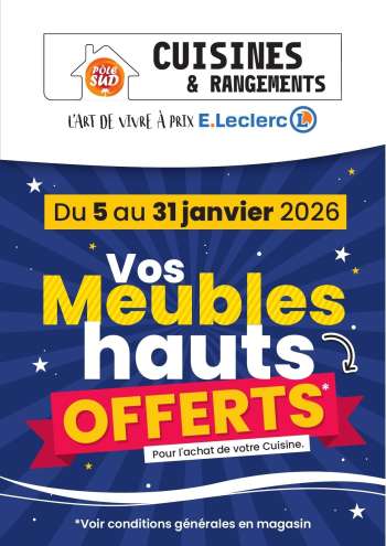 Catalogue E.Leclerc - 05/01/2026 - 31/01/2026.