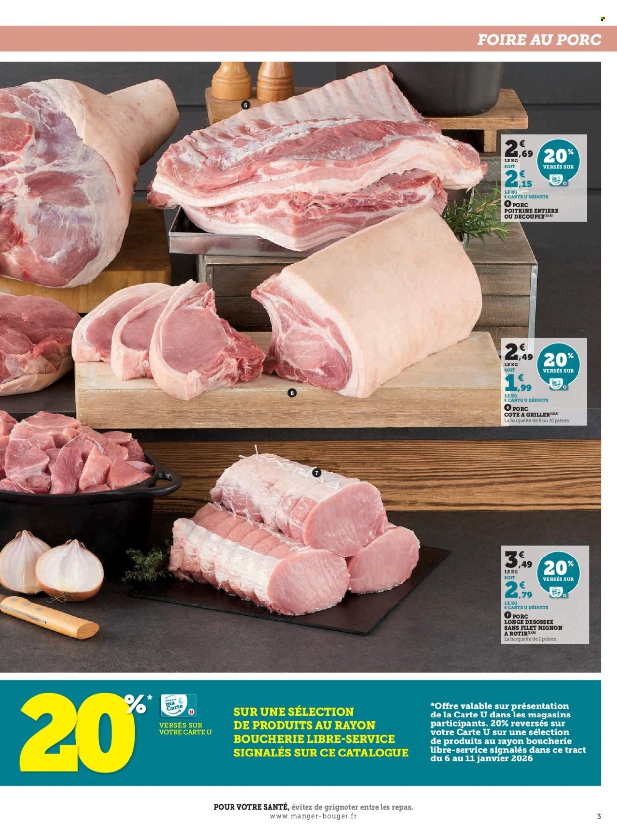 Catalogue SUPER U - 06/01/2026 - 11/01/2026. Page 3