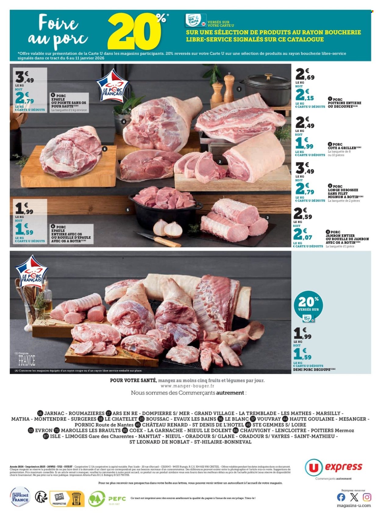 Catalogue U express - 06/01/2026 - 11/01/2026. Page 2