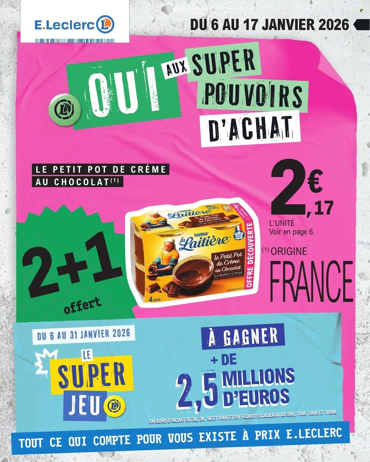 Catalogue E.Leclerc - 06/01/2026 - 17/01/2026. Page 1
