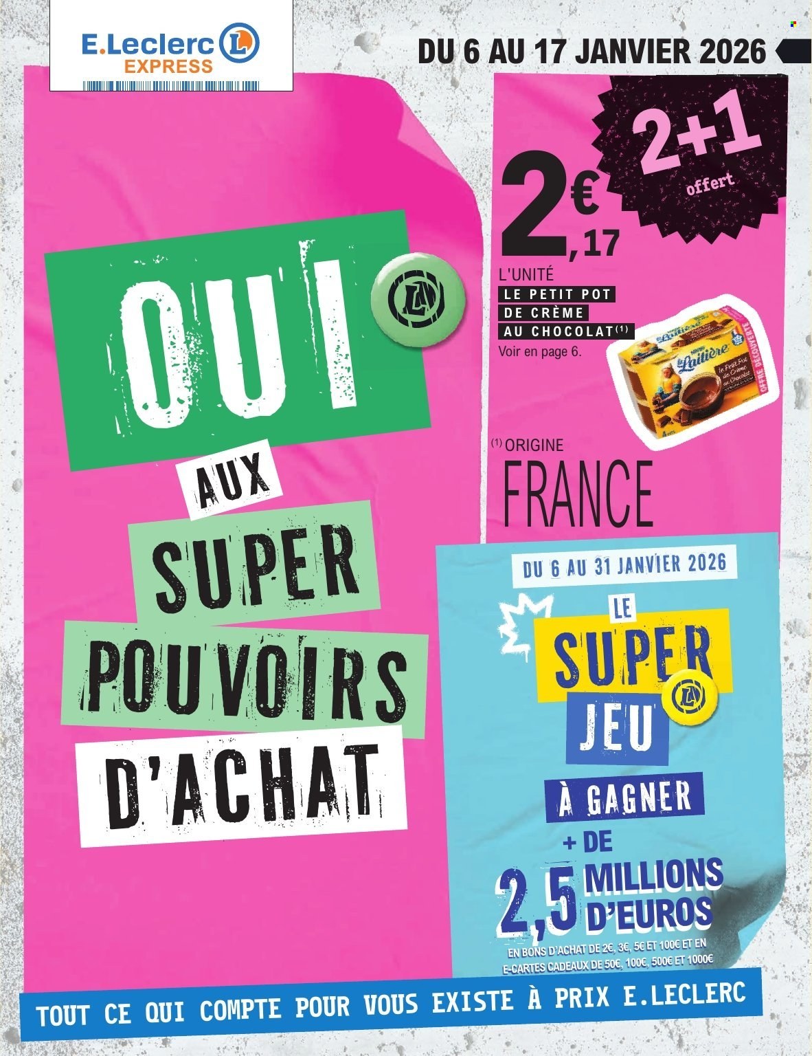 Catalogue E.Leclerc - 06/01/2026 - 17/01/2026. Page 1