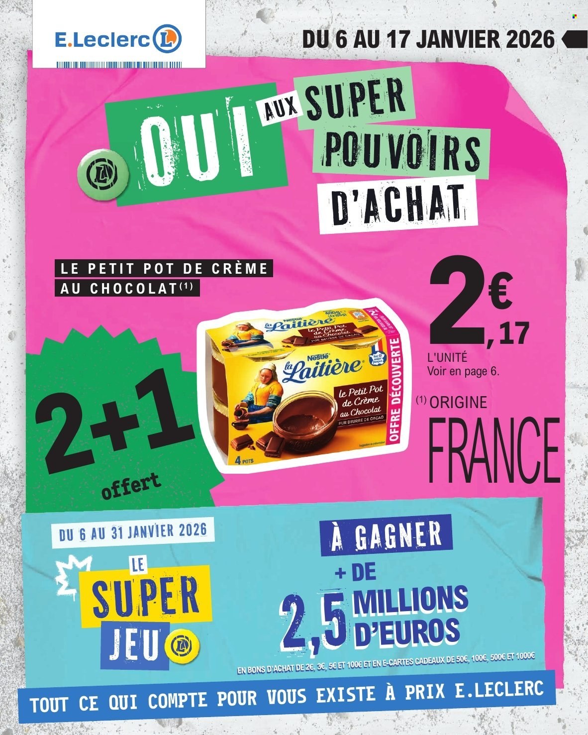 Catalogue E.Leclerc - 06/01/2026 - 17/01/2026. Page 1