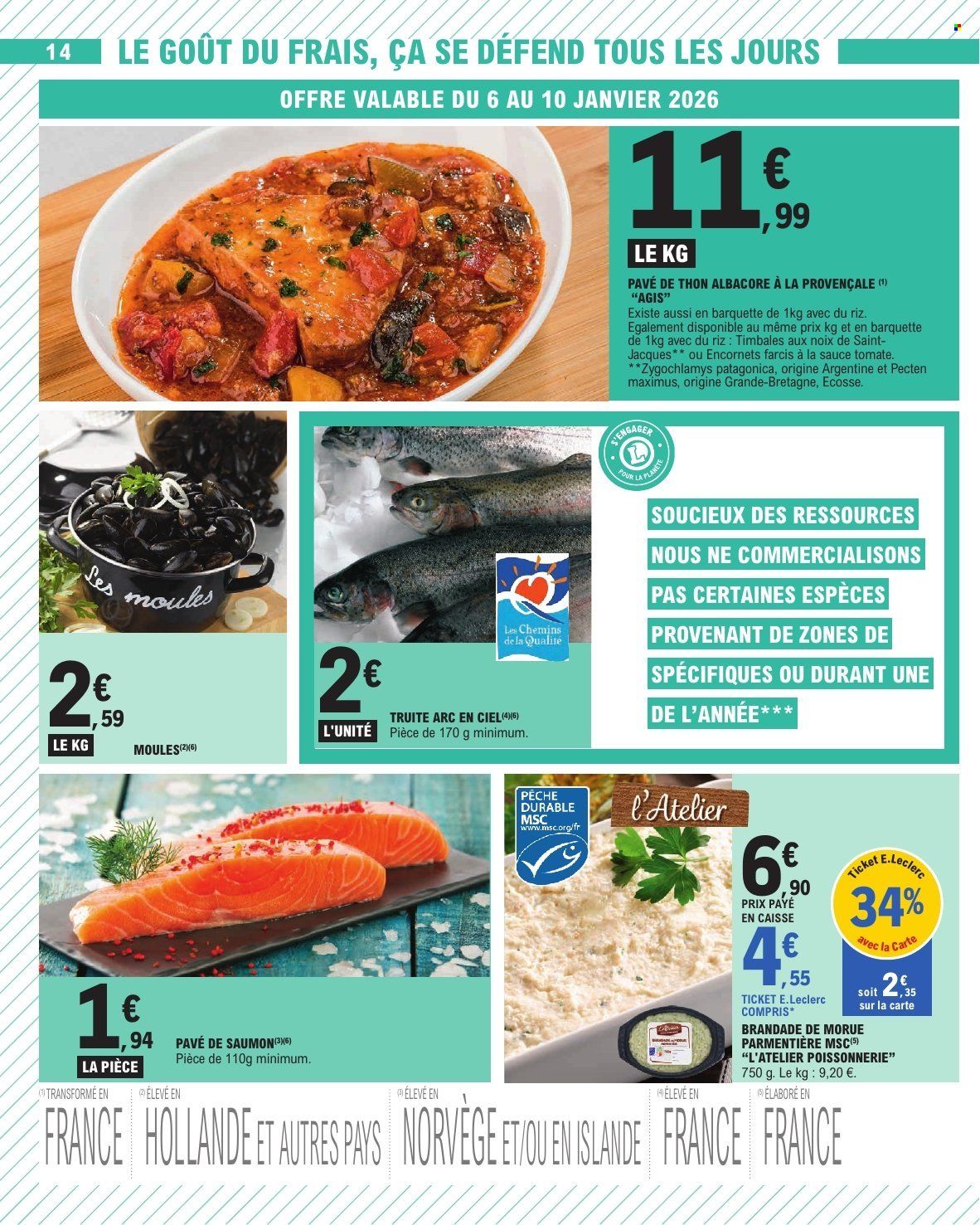 Catalogue E.Leclerc - 06/01/2026 - 17/01/2026. Page 14
