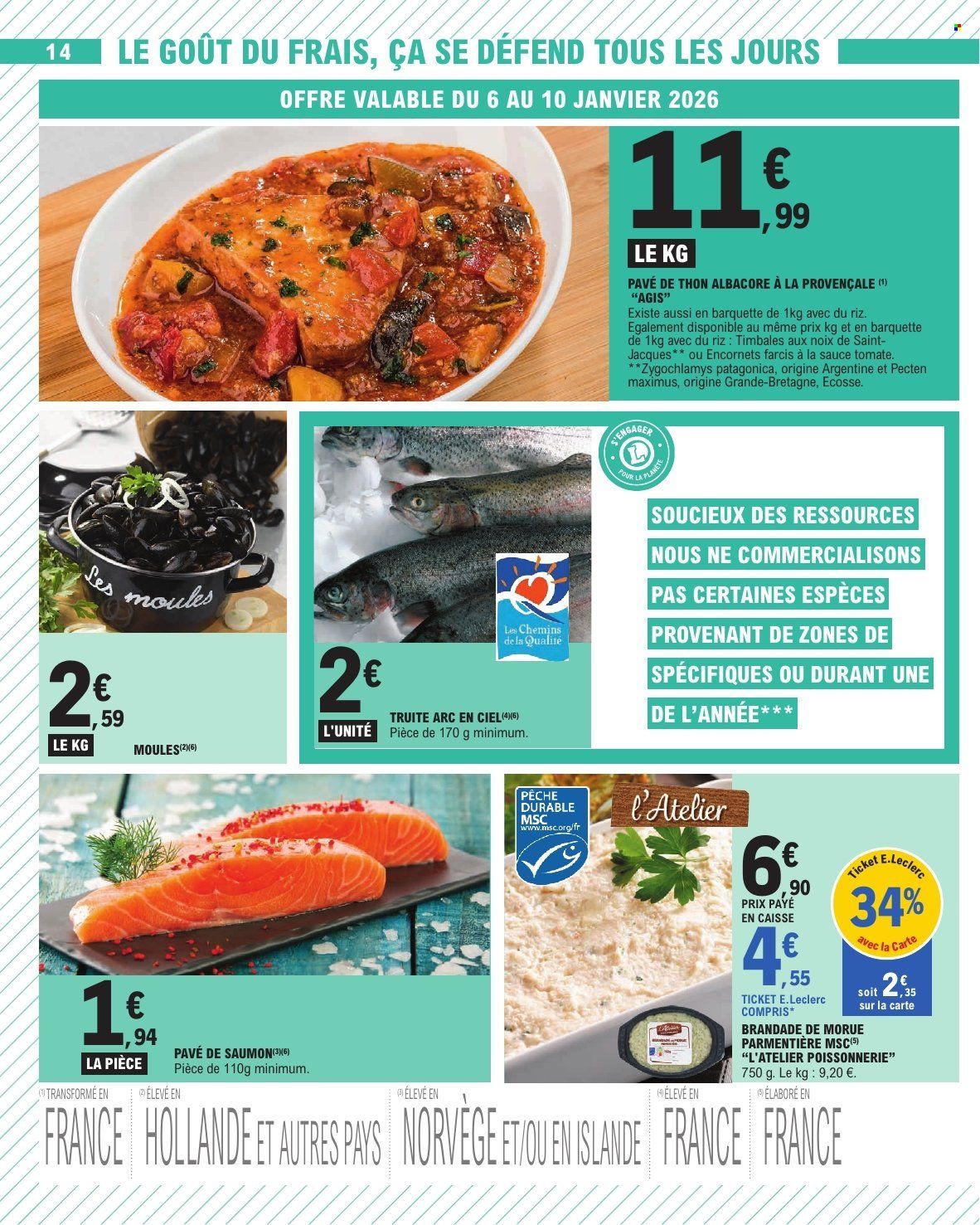 Catalogue E.Leclerc - 06/01/2026 - 17/01/2026. Page 14